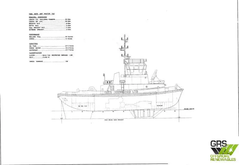 Kapal tunda untuk dijual