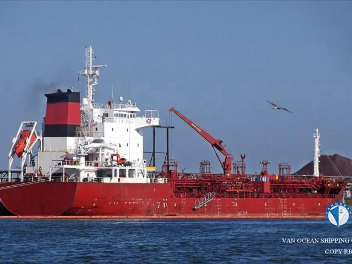 Kapal tanker minyak/kimia untuk dijual