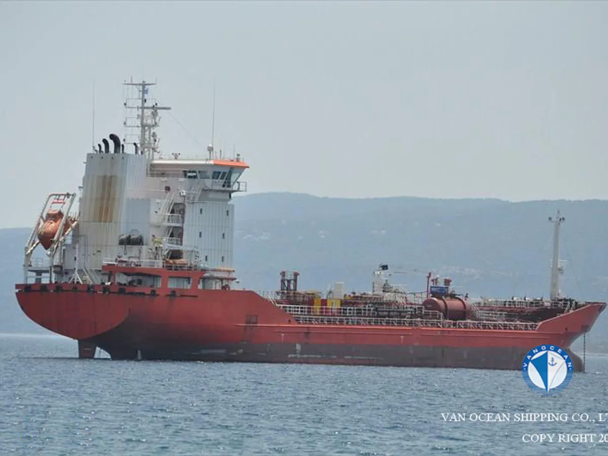 Kapal tanker minyak/kimia untuk dijual