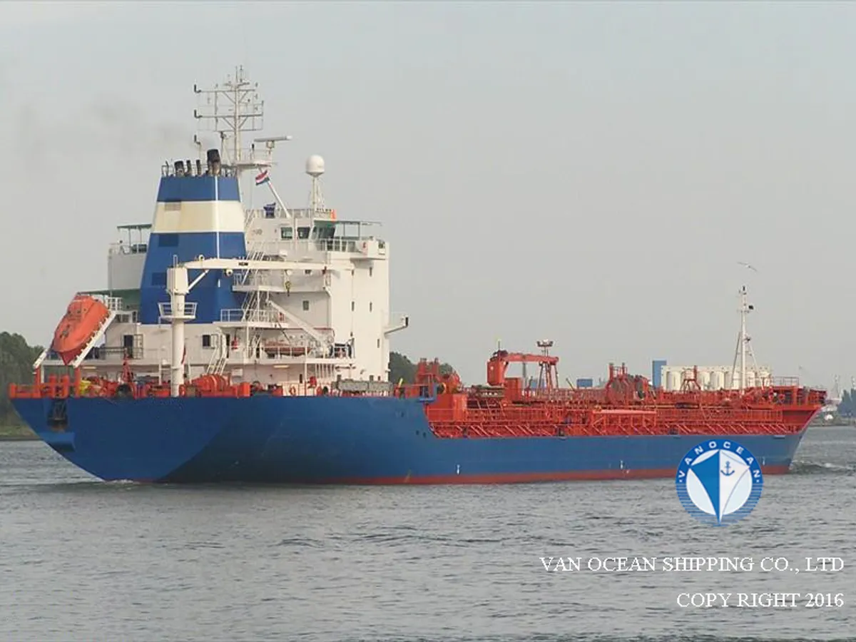 Kapal tanker minyak/kimia untuk dijual