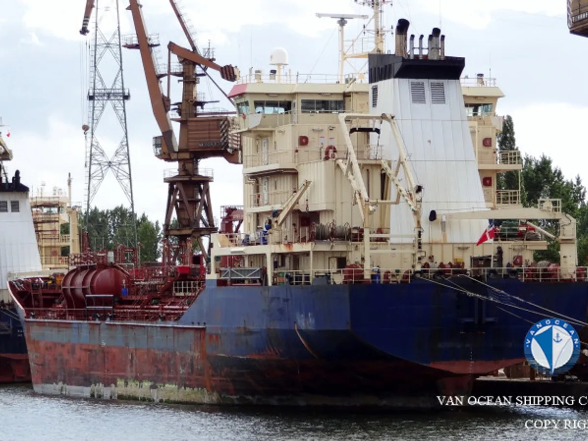 Kapal tanker minyak/kimia untuk dijual