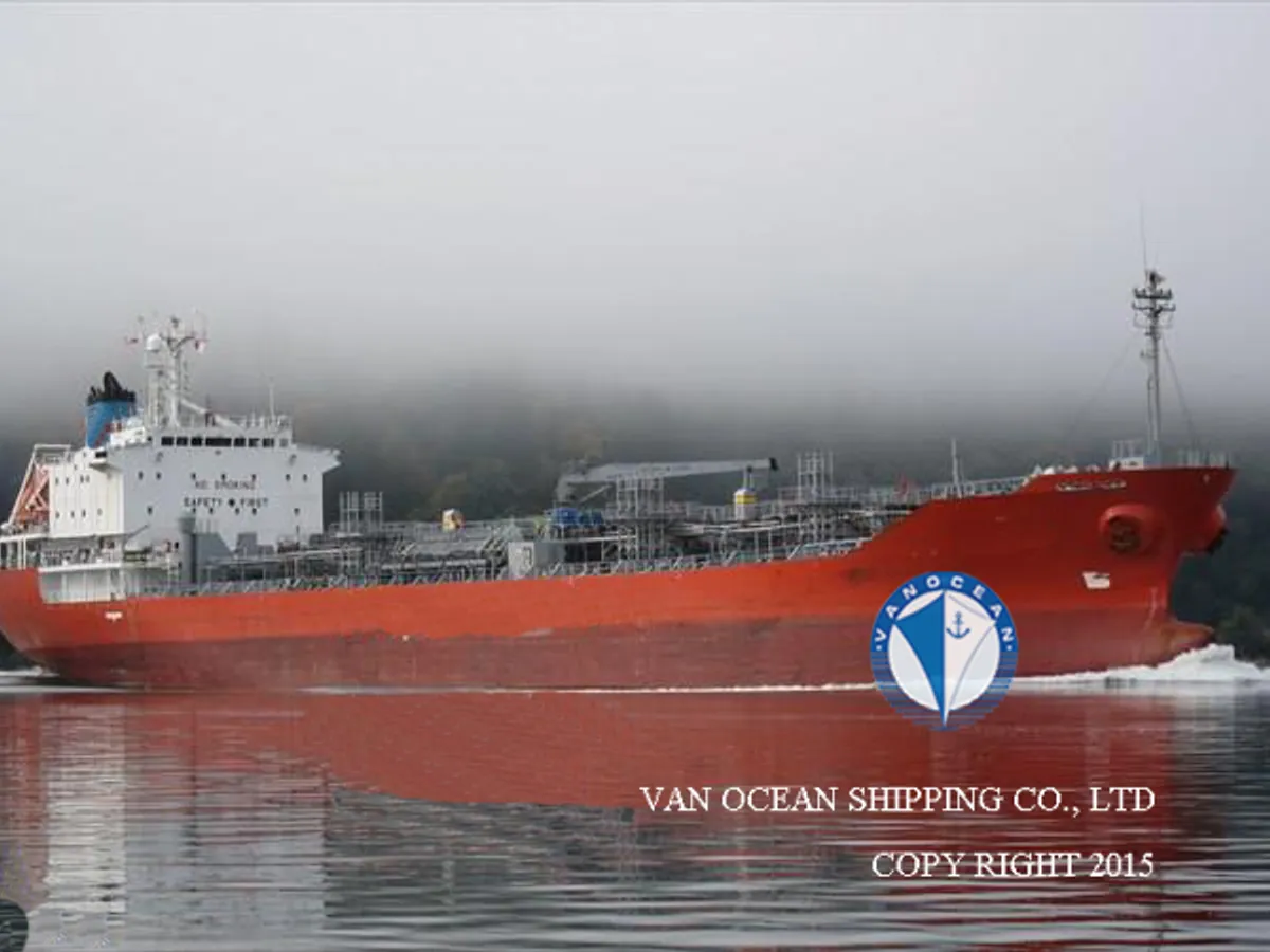 Kapal tanker minyak/kimia untuk dijual