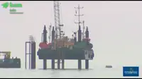 Rig pengeboran lepas pantai untuk dijual