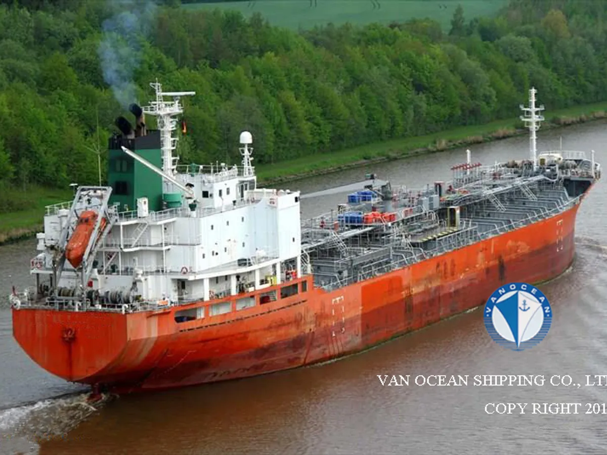 Kapal tanker minyak/kimia untuk dijual