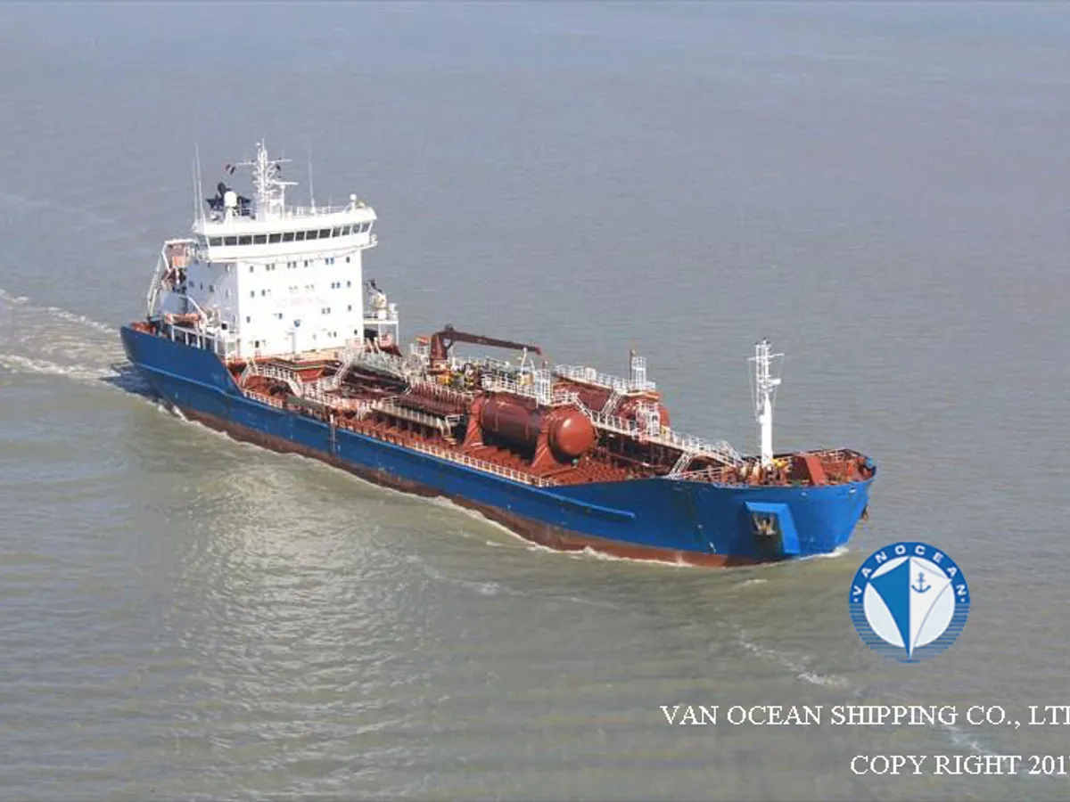 Kapal tanker minyak/kimia untuk dijual