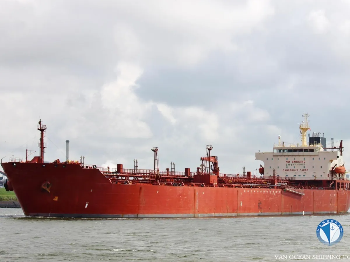 Kapal tanker minyak/kimia untuk dijual