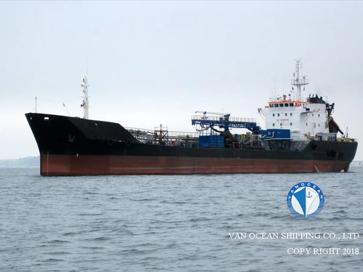 Kapal tanker minyak/kimia untuk dijual