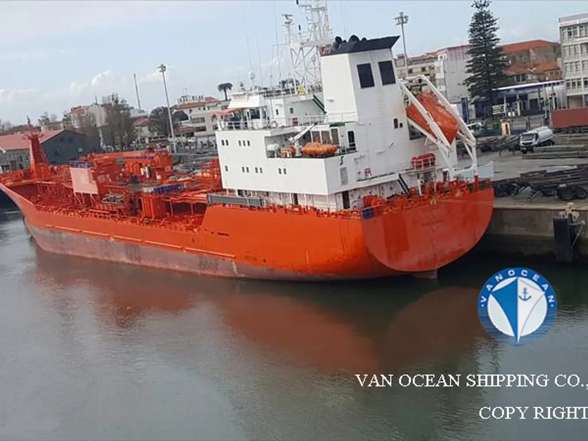 Kapal tanker minyak/kimia untuk dijual