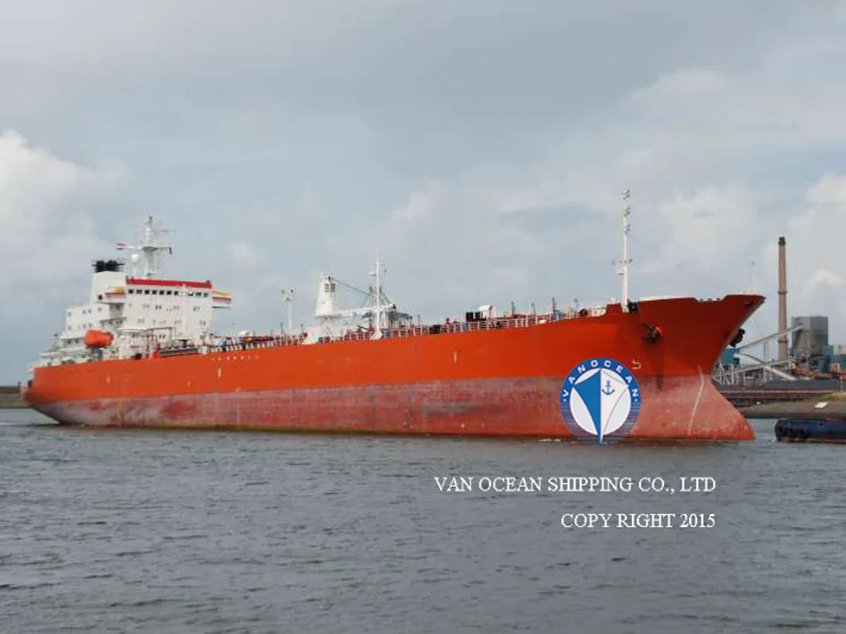 Kapal tanker minyak/kimia untuk dijual
