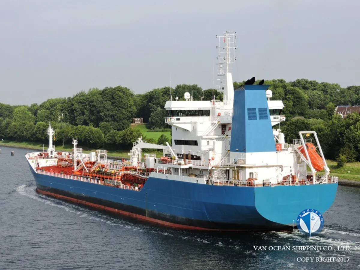 Kapal tanker minyak/kimia untuk dijual