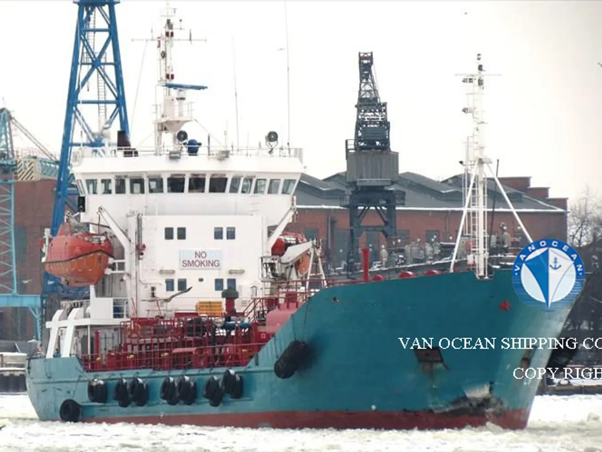 Kapal tanker minyak/kimia untuk dijual