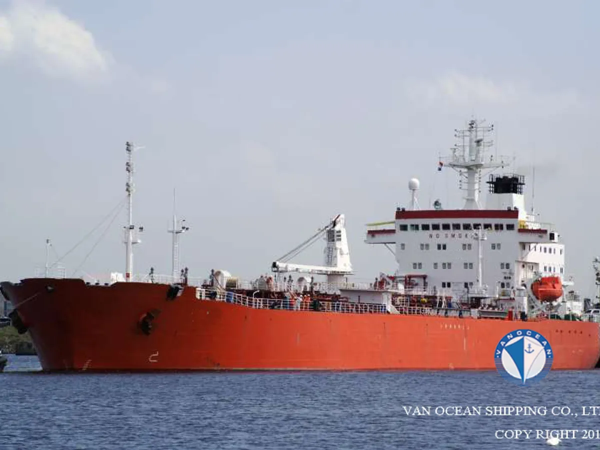 Kapal tanker minyak/kimia untuk dijual