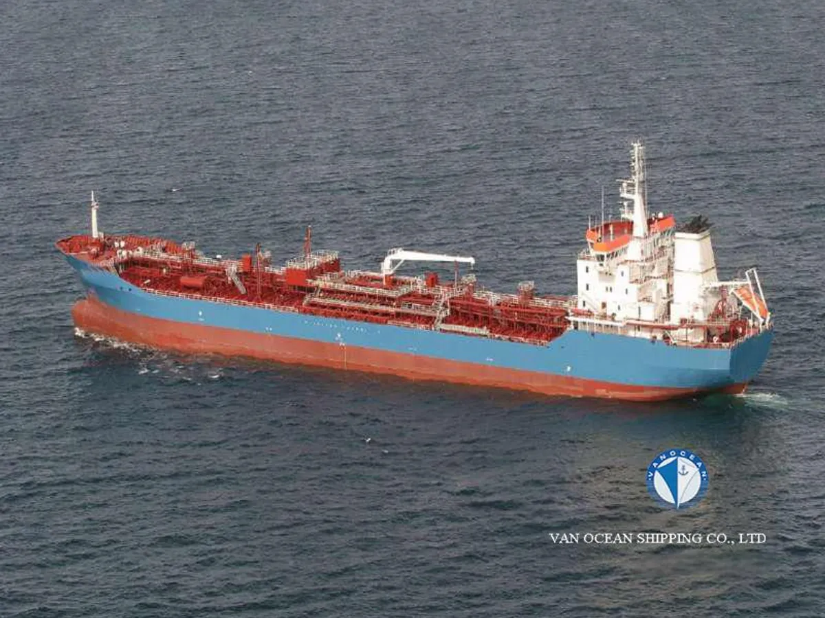 Kapal tanker minyak/kimia untuk dijual