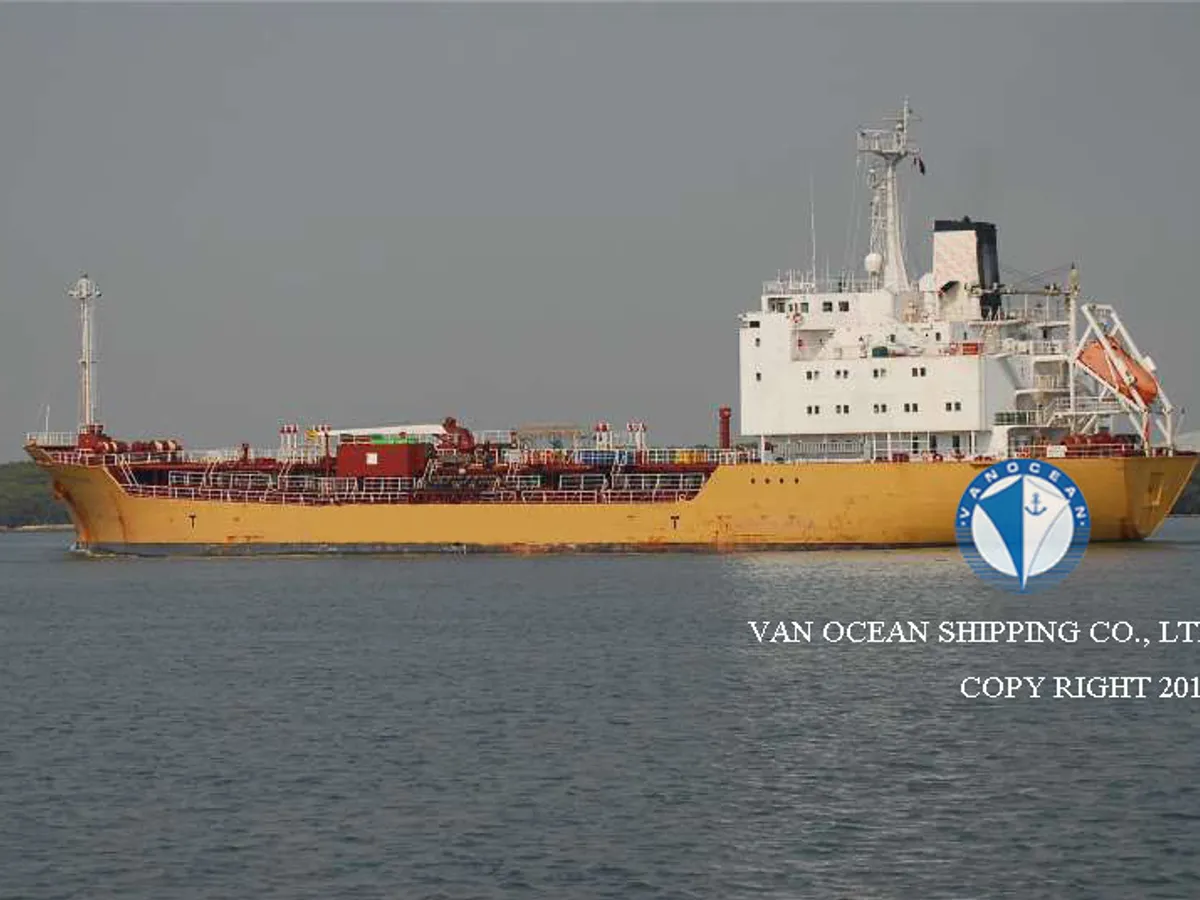 Kapal tanker minyak/kimia untuk dijual