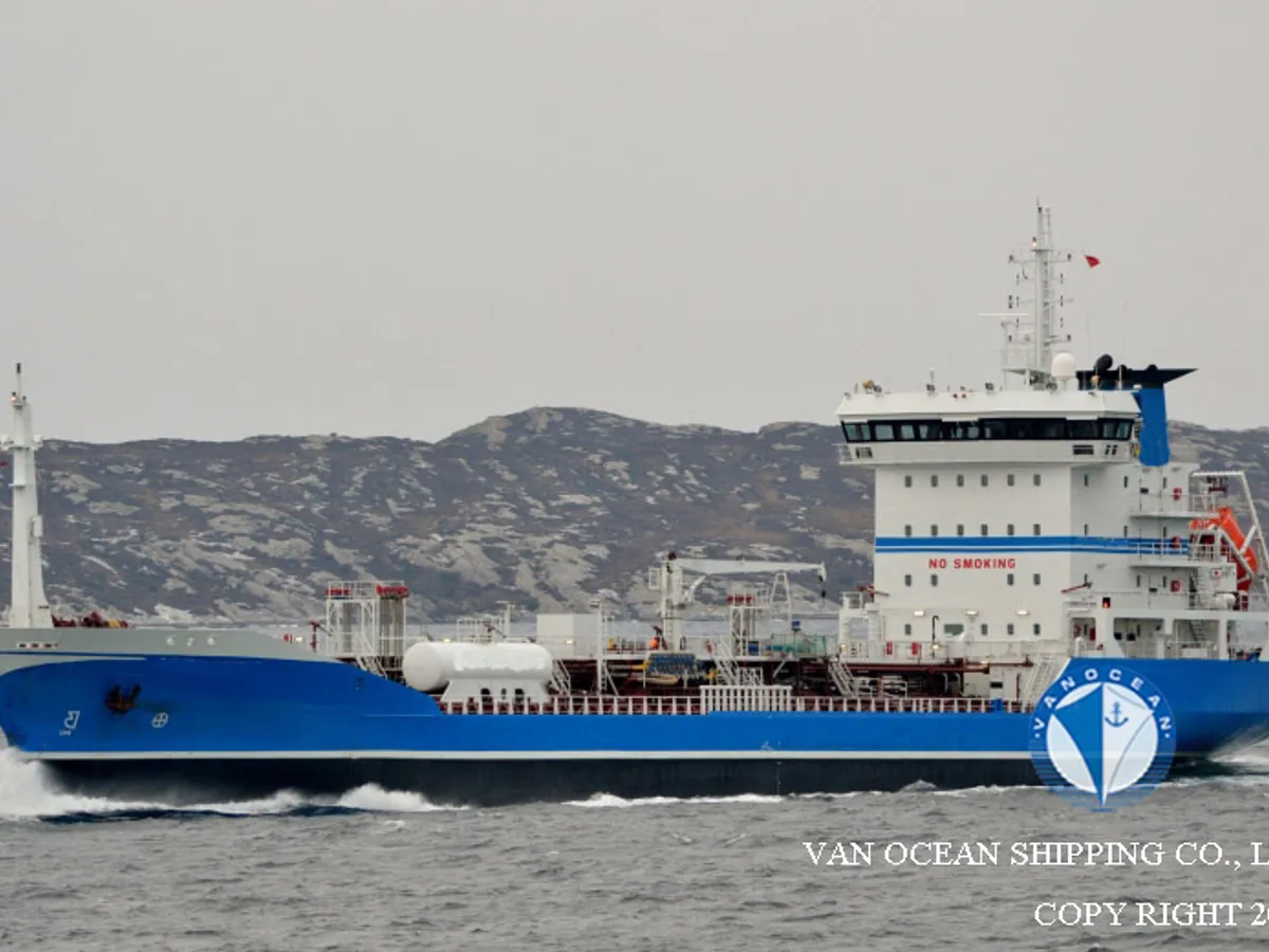 Kapal tanker minyak/kimia untuk dijual
