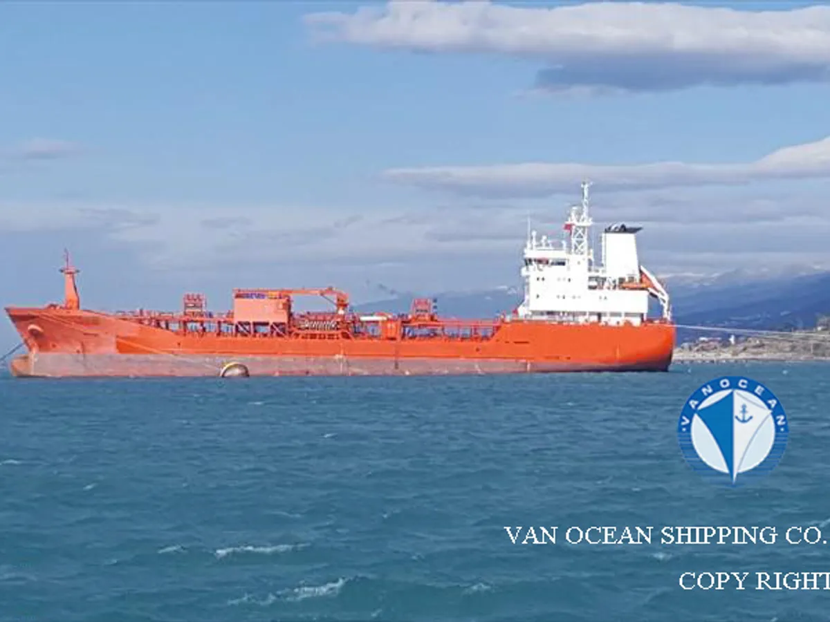 Kapal tanker minyak/kimia untuk dijual