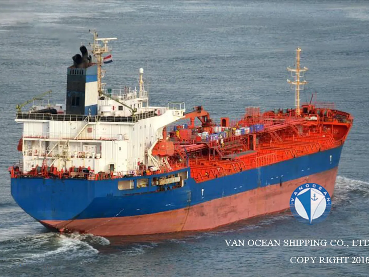 Kapal tanker minyak/kimia untuk dijual