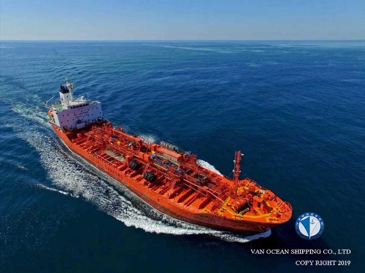 Kapal tanker minyak/kimia untuk dijual