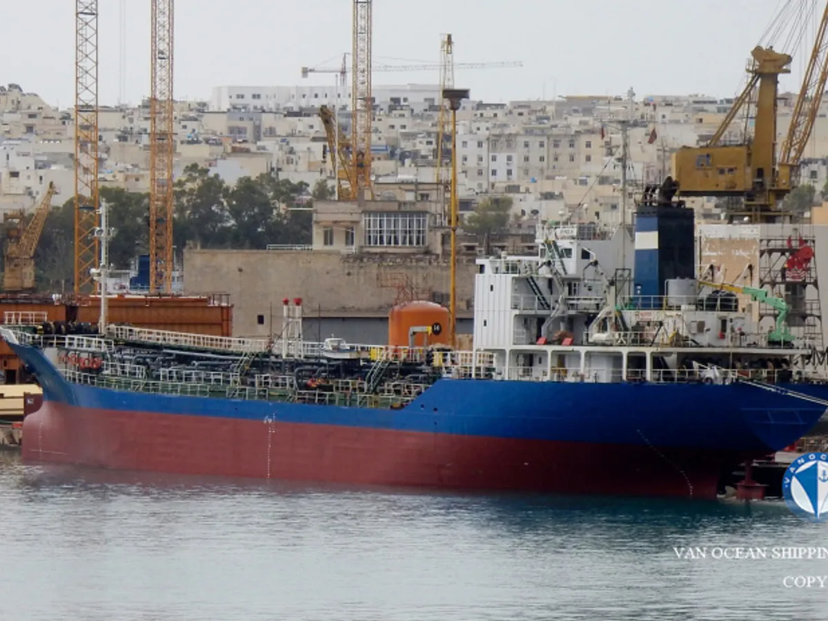 Kapal tanker minyak/kimia untuk dijual
