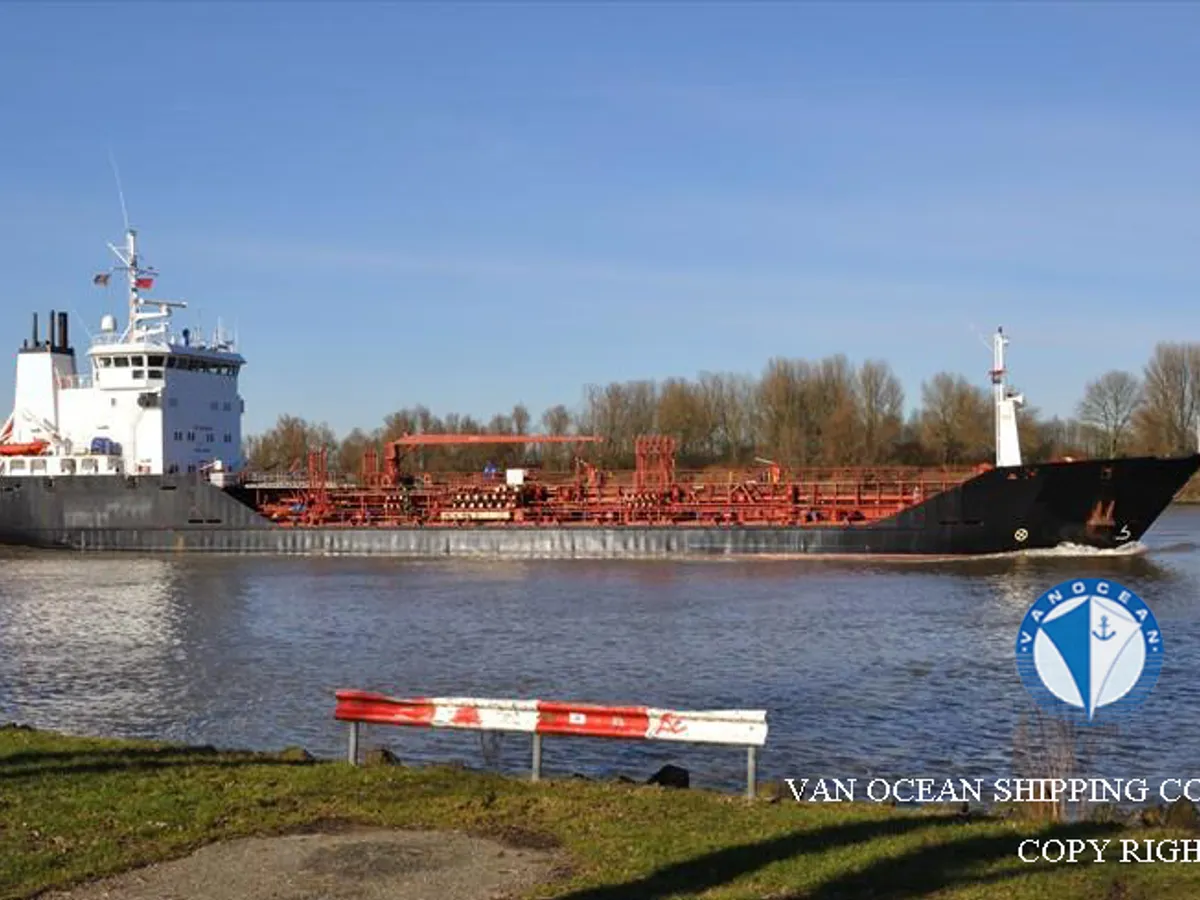 Kapal tanker minyak/kimia untuk dijual