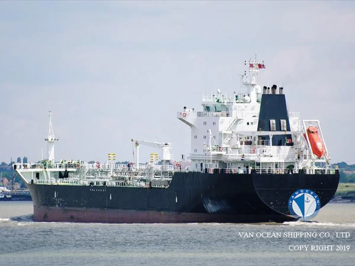 Kapal tanker minyak/kimia untuk dijual