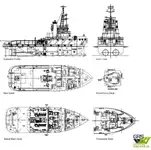 Kapal penarik dijual