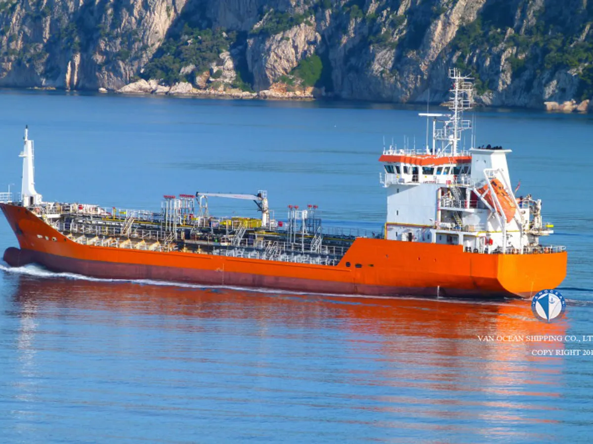 Kapal tanker minyak/kimia untuk dijual
