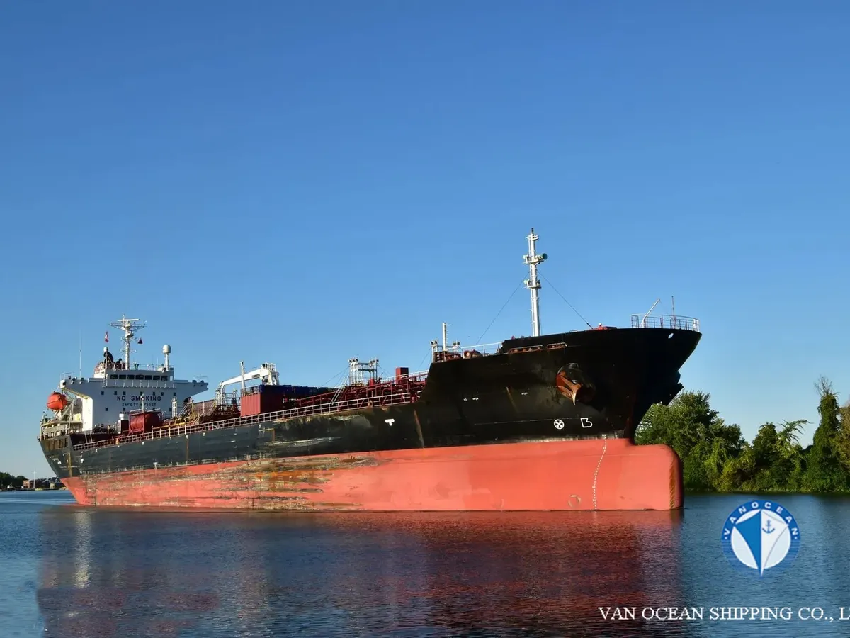 Kapal tanker minyak/kimia untuk dijual