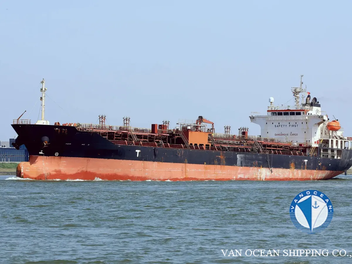 Kapal tanker minyak/kimia untuk dijual
