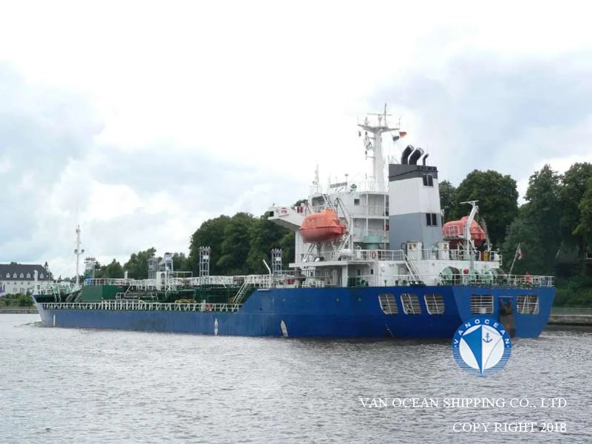 Kapal tanker minyak/kimia untuk dijual