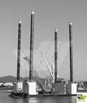 Rig pengeboran lepas pantai untuk dijual