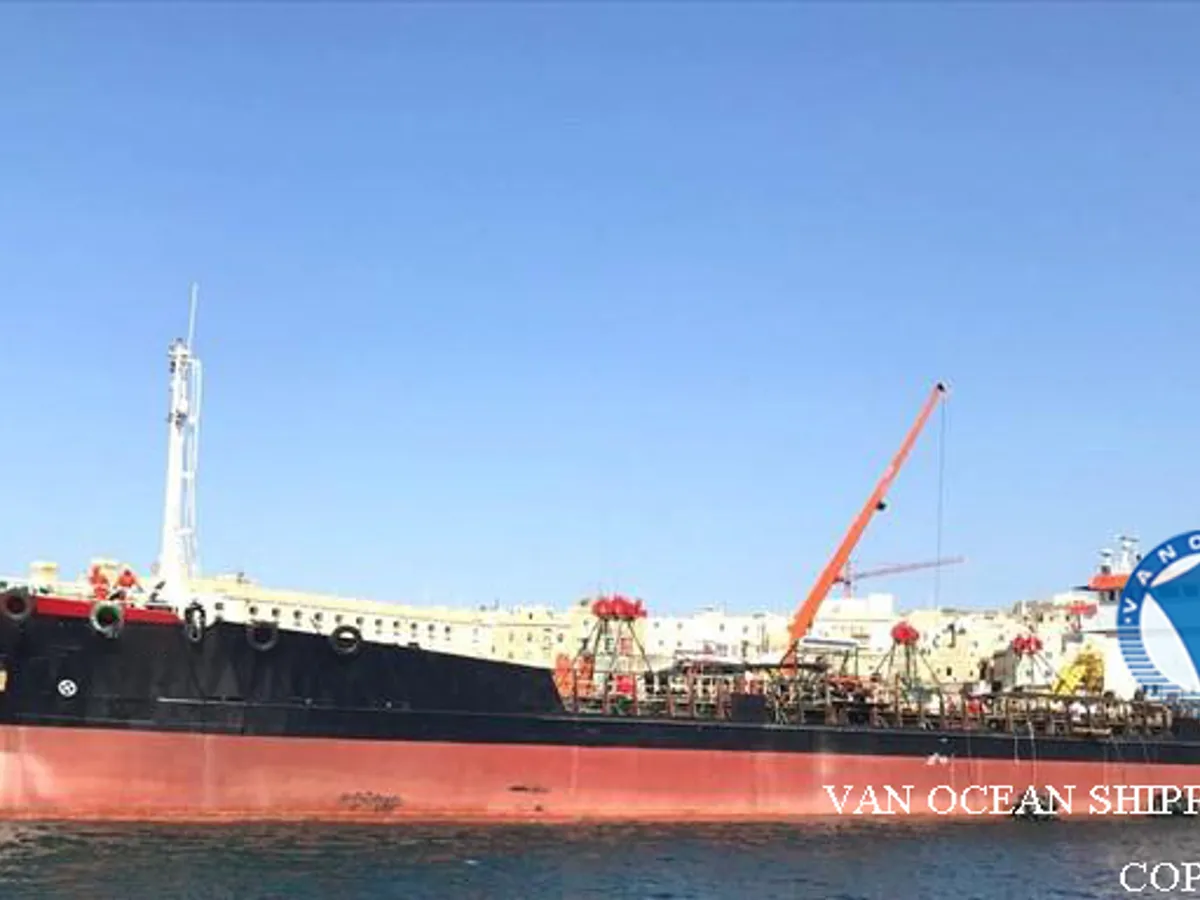 Kapal tanker minyak/kimia untuk dijual