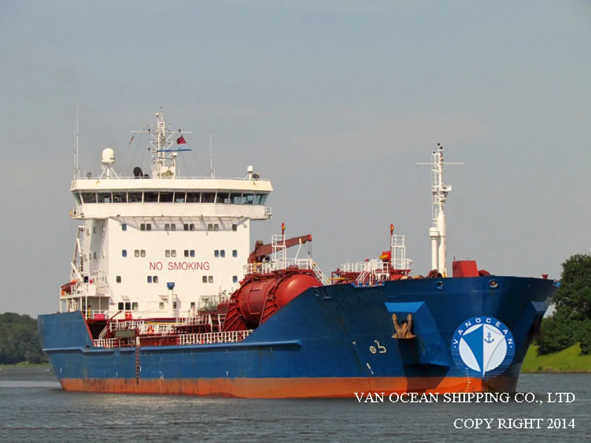 Kapal tanker minyak/kimia untuk dijual