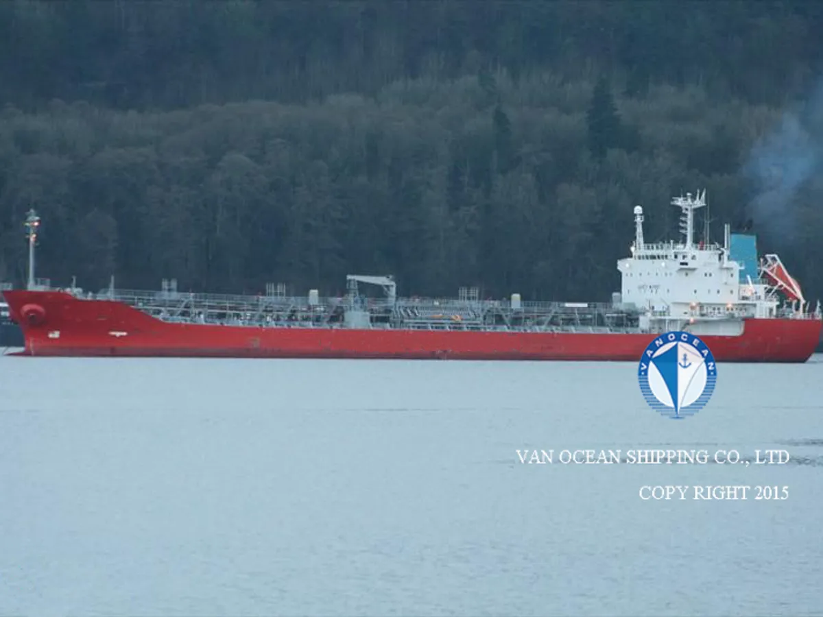 Kapal tanker minyak/kimia untuk dijual