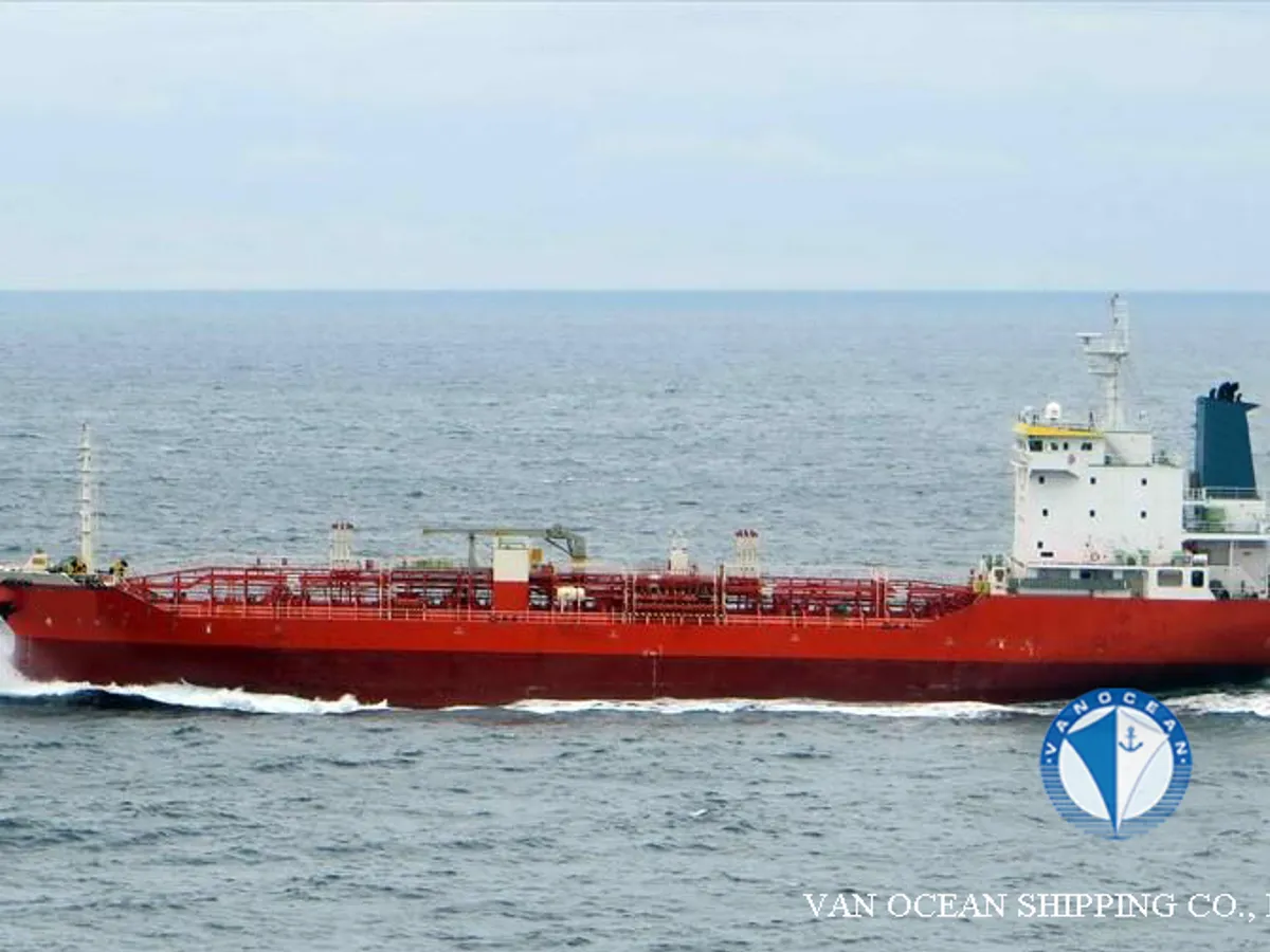 Kapal tanker minyak/kimia untuk dijual