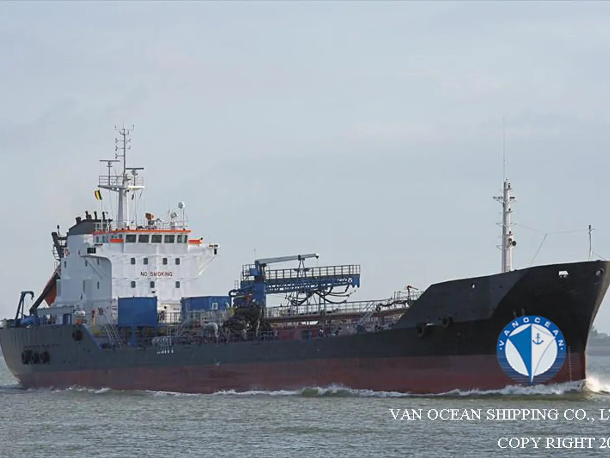 Kapal tanker minyak/kimia untuk dijual