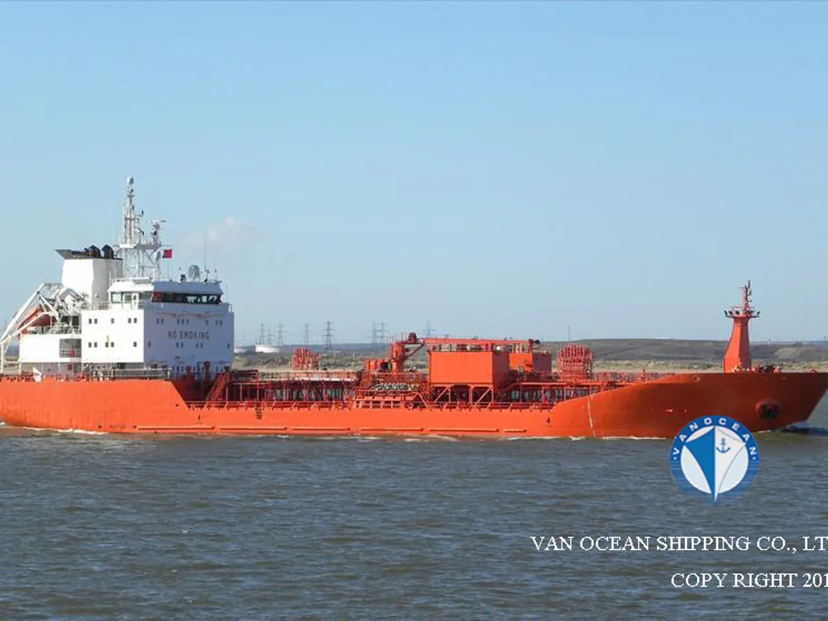 Kapal tanker minyak/kimia untuk dijual