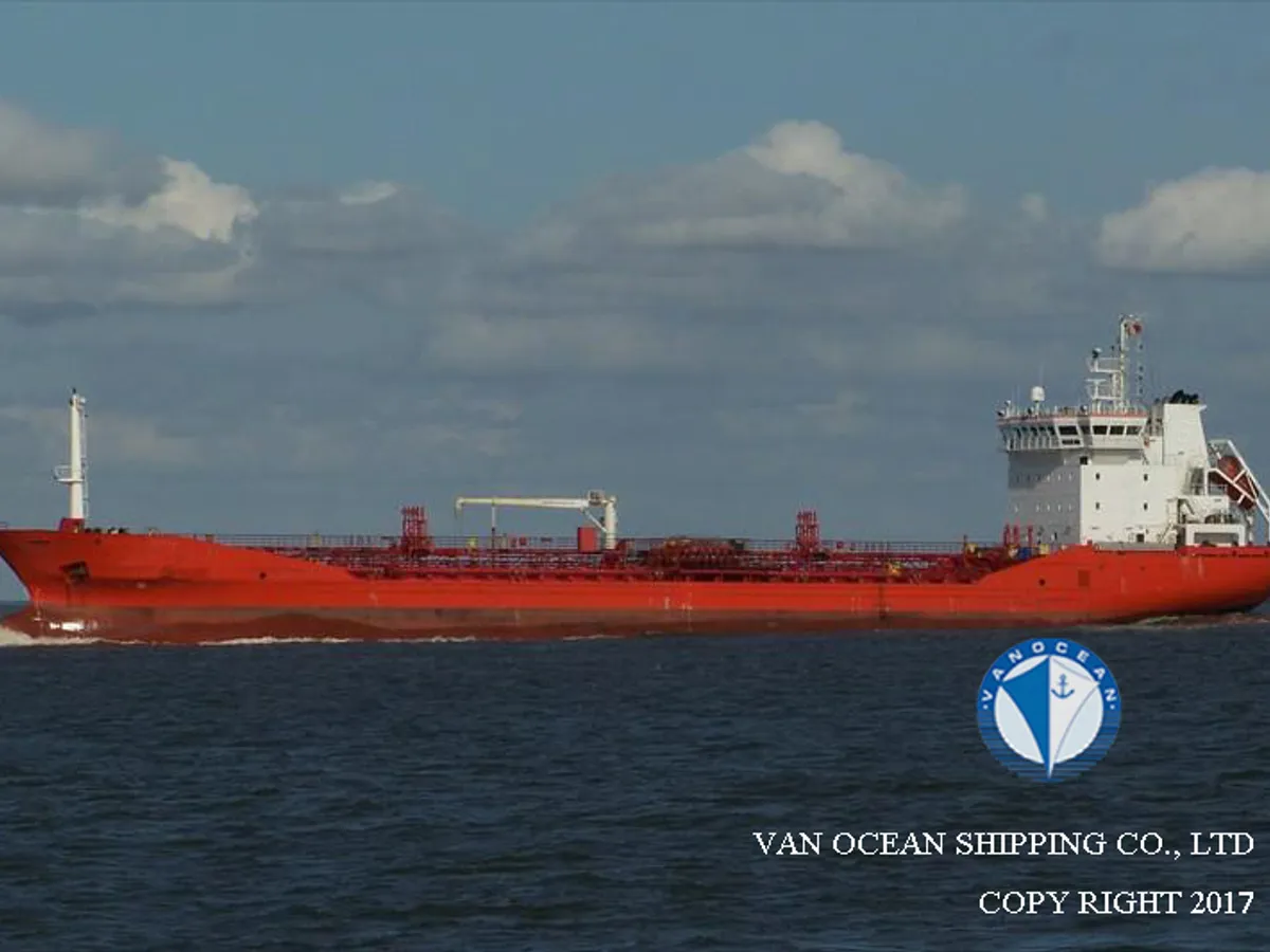 Kapal tanker minyak/kimia untuk dijual