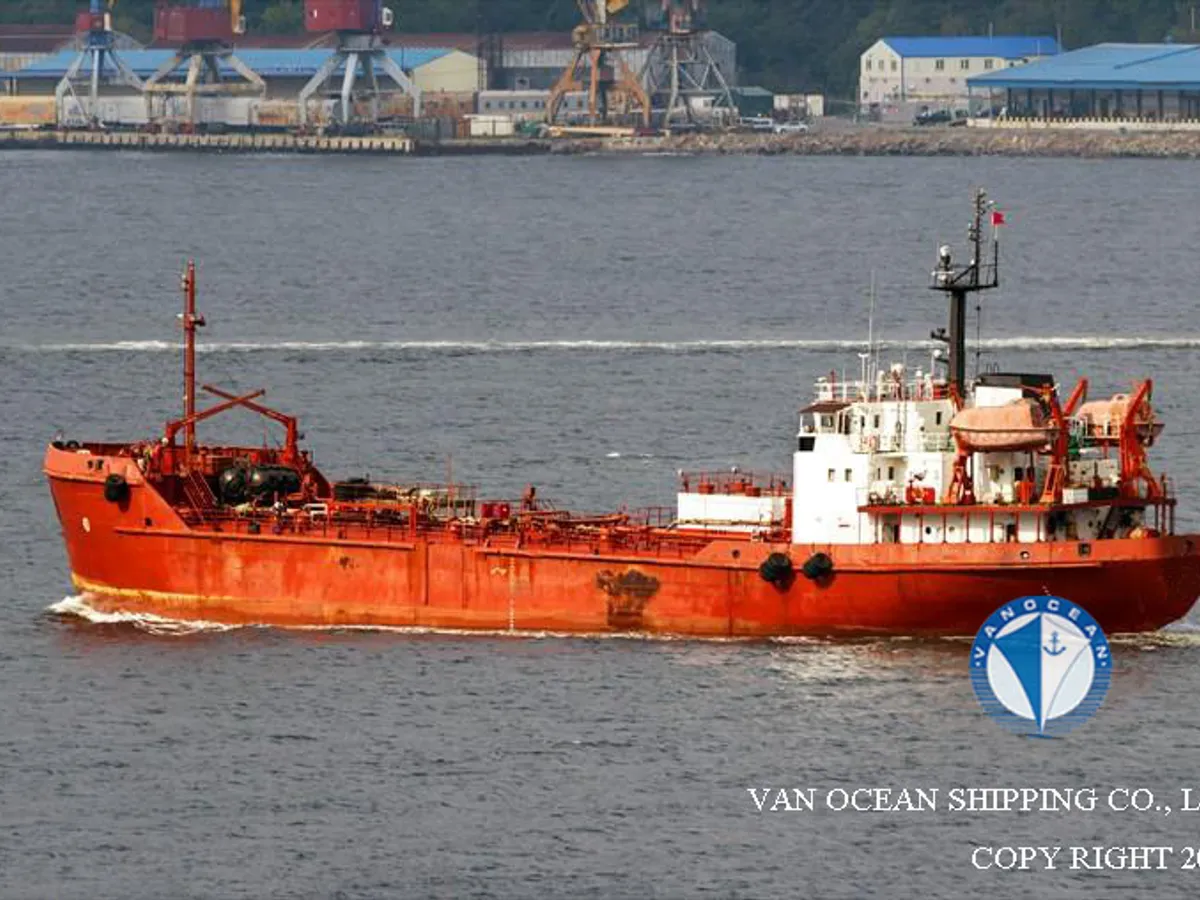 Kapal tanker minyak/kimia untuk dijual