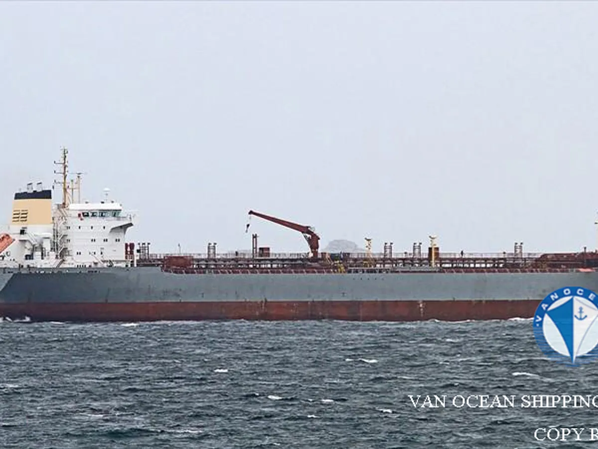 Kapal tanker minyak/kimia untuk dijual