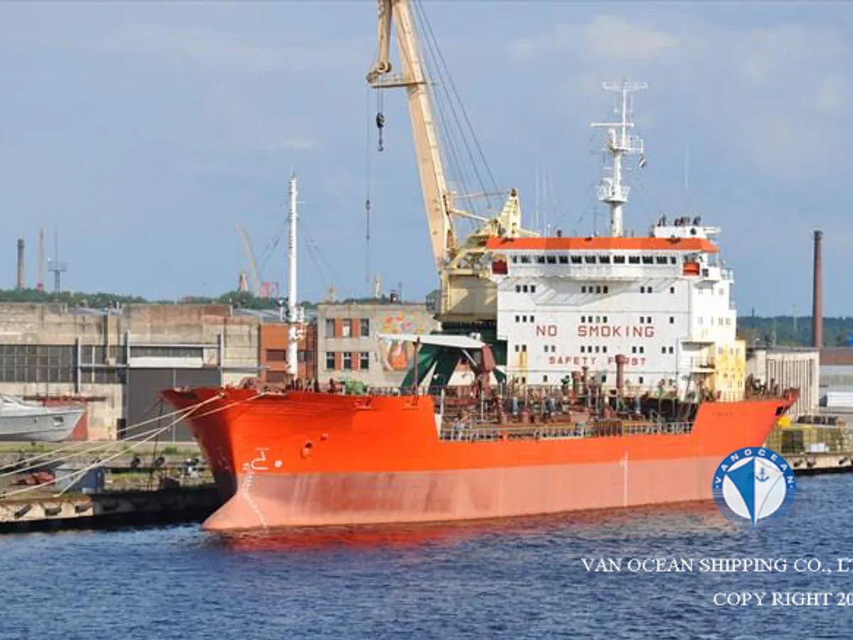 Kapal tanker minyak/kimia untuk dijual