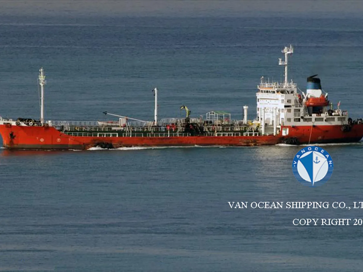 Kapal tanker minyak/kimia untuk dijual