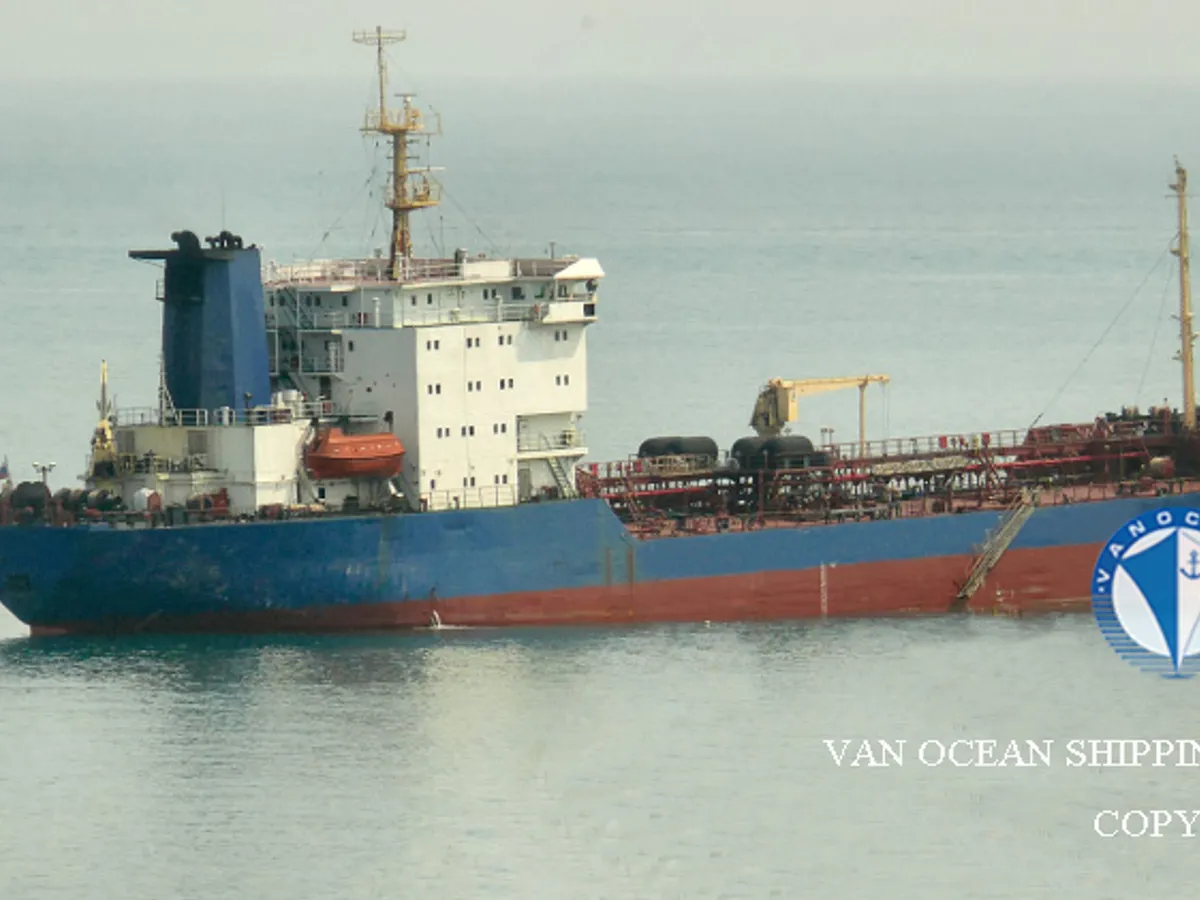 Kapal tanker minyak/kimia untuk dijual