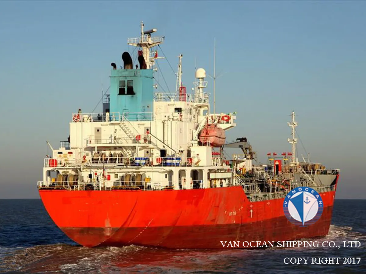 Kapal tanker minyak/kimia untuk dijual