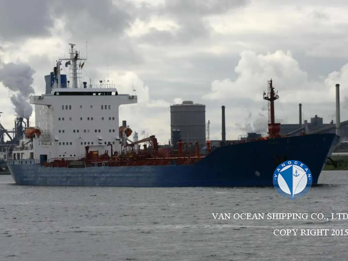 Kapal tanker minyak/kimia untuk dijual