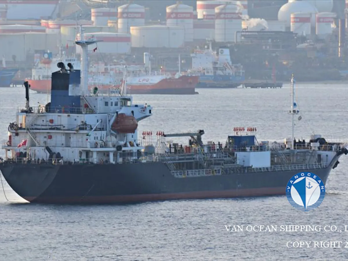 Kapal tanker minyak/kimia untuk dijual