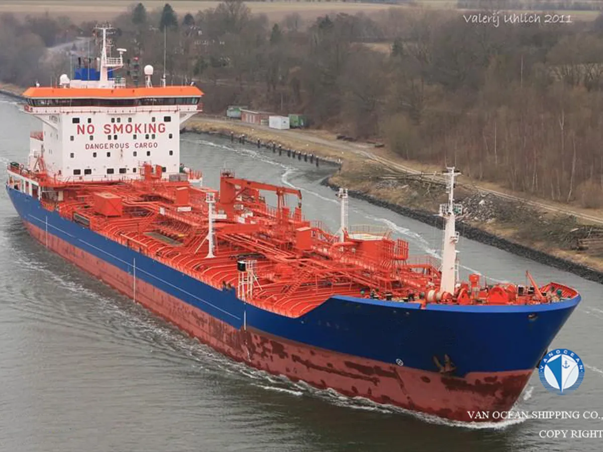 Kapal tanker minyak/kimia untuk dijual