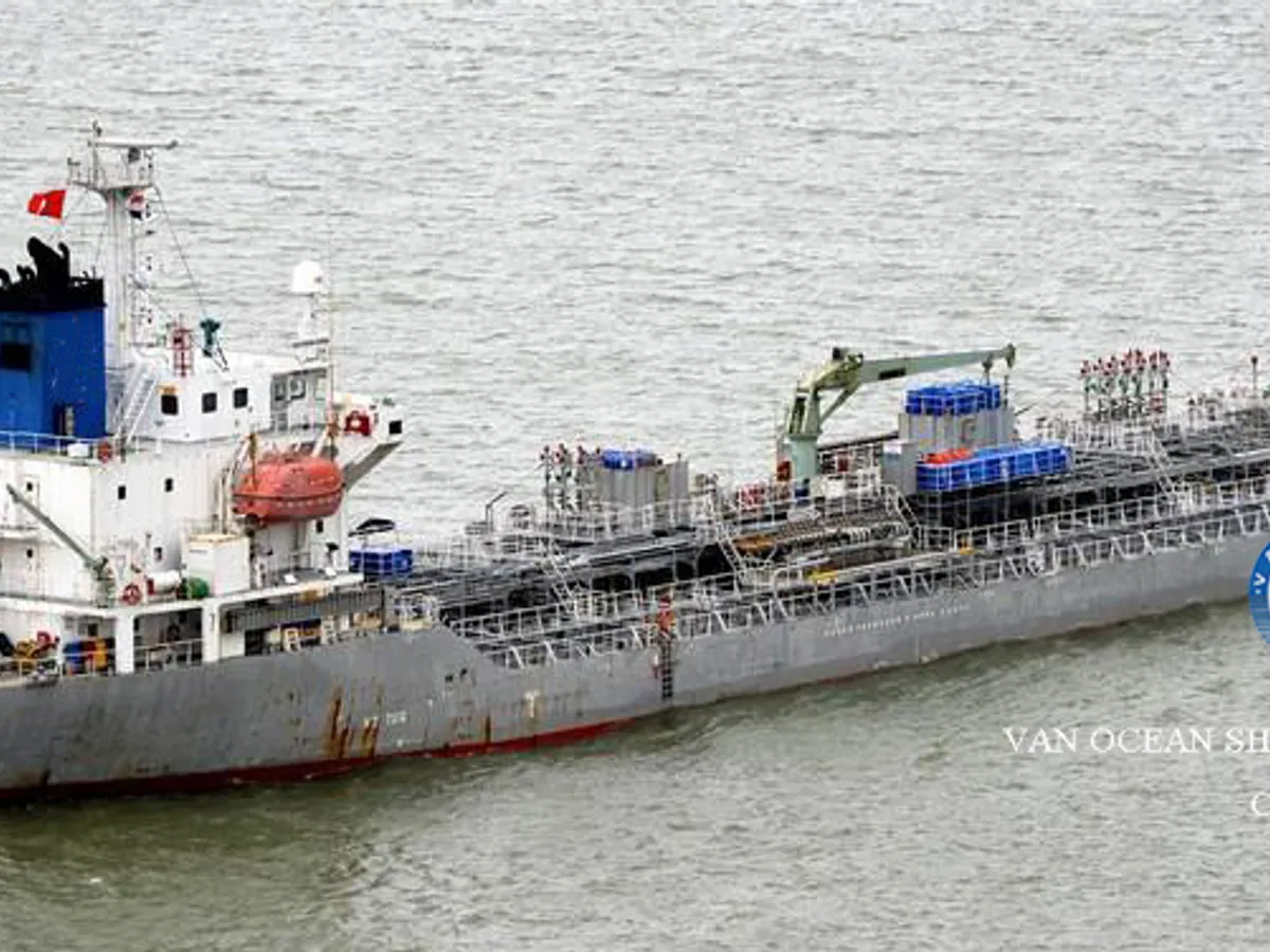 Kapal tanker minyak/kimia untuk dijual