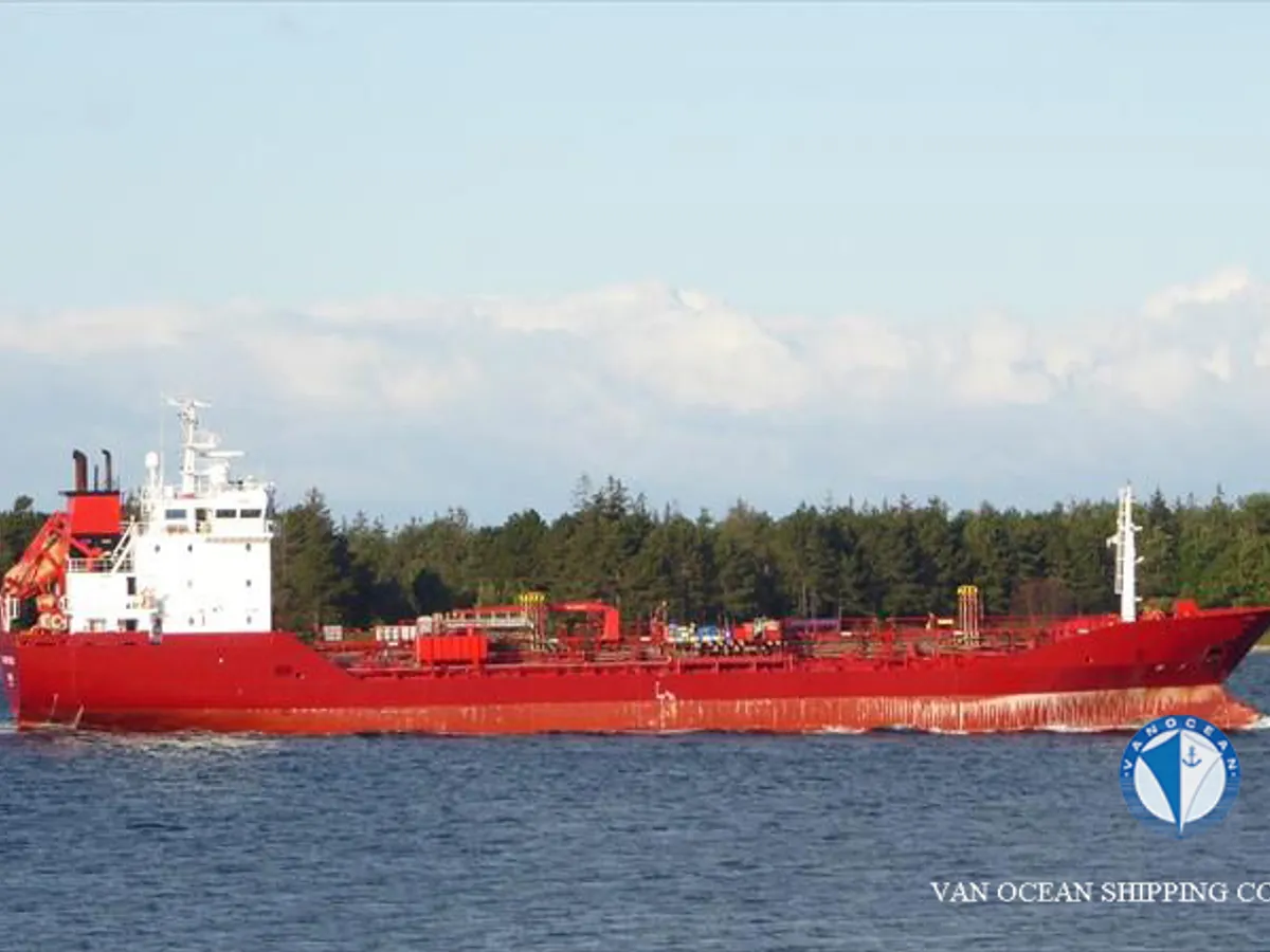 Kapal tanker minyak/kimia untuk dijual