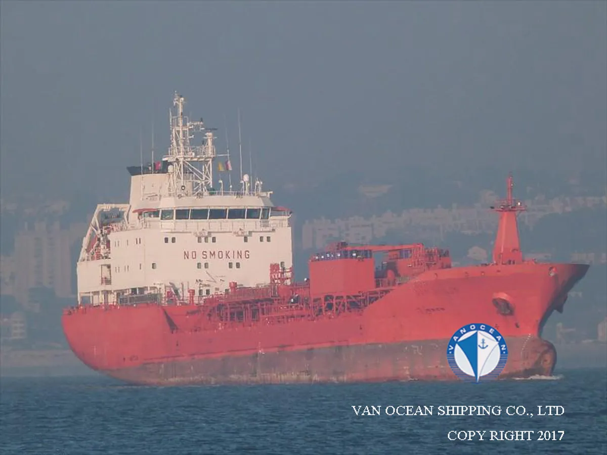 Kapal tanker minyak/kimia untuk dijual
